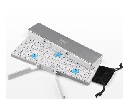 Mini Folding Keyboard Bluetooth Wireless