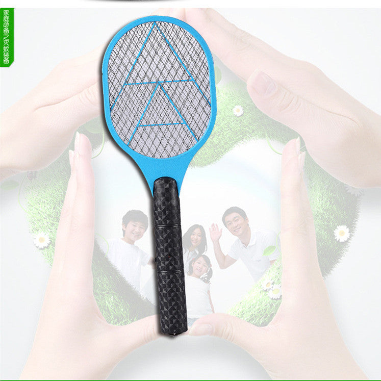 Electric mosquito swatter with battery operation