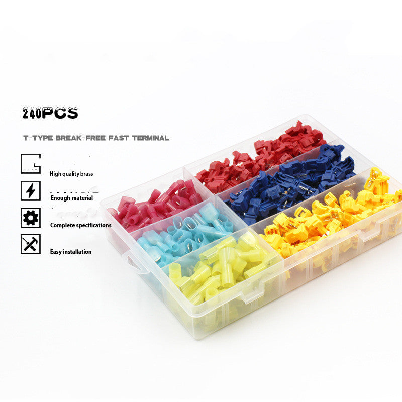 quick-connect frame terminal set