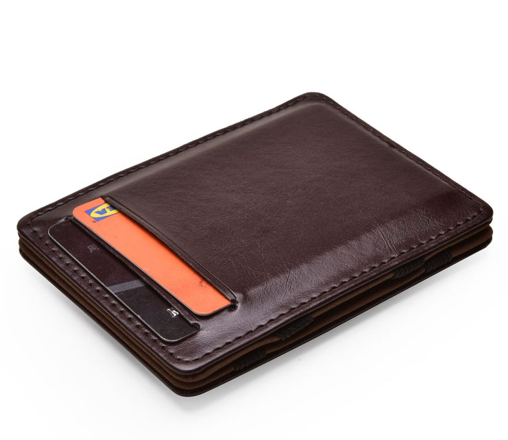 Flip PU Magic Wallet Visitenkartenetui