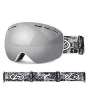 Windshield ski goggles