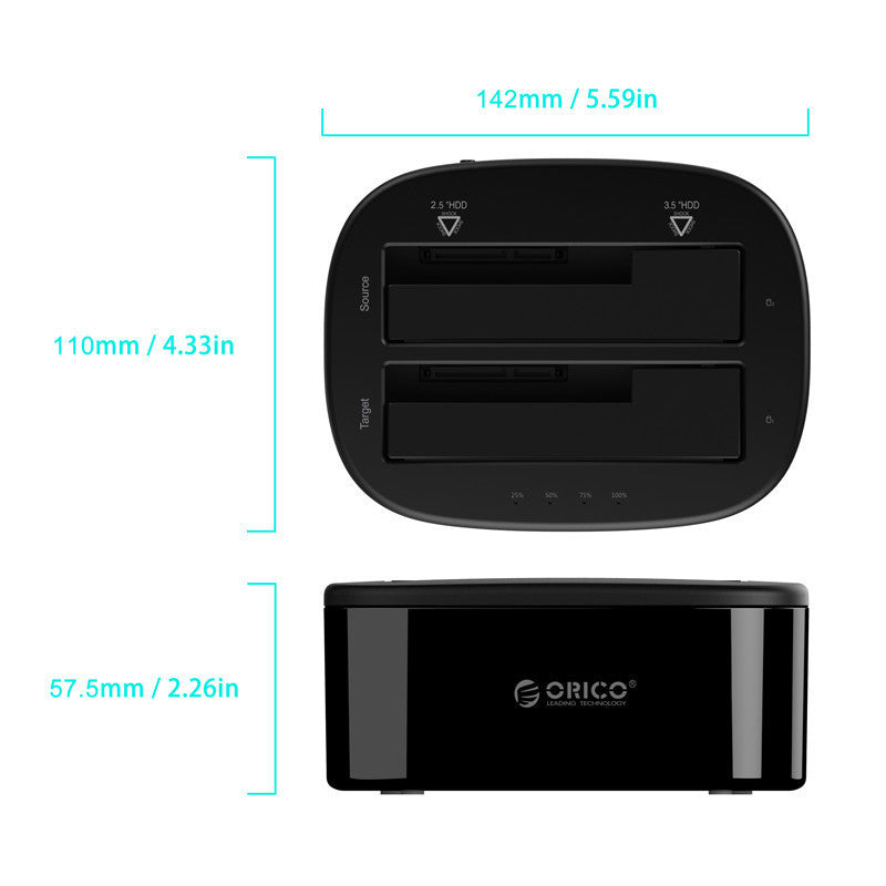 mobile hard drive holder offline copy