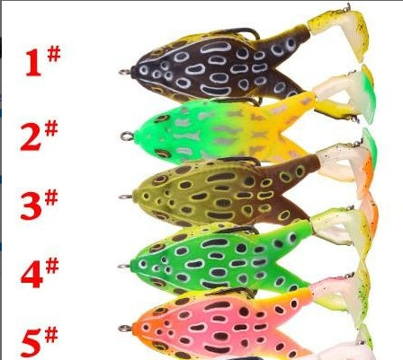 Double Propeller Frog Soft Lure