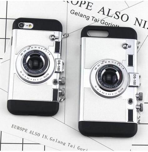 Compatible with Apple, 3D Retro Camera Style iPhone Case