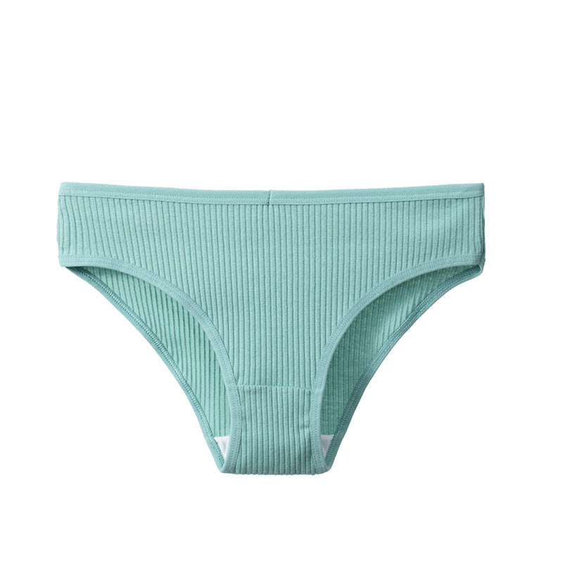 Women's Cotton Breathable Threaded Briefs