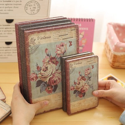 Creative Retro Notebook with Hard Cover