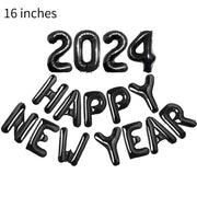 Frohes Neues Jahr Aluminium Ballon 16-Zoll Happy NewYear