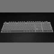 Pudding 108 Tasten Double Skin Pudding Cream PBT104 Zweifarbige Mechanische Tastatur Durchscheinende Tastenkappe