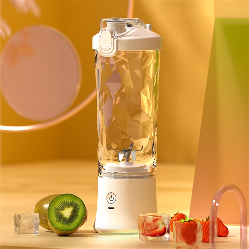 Juicer, blender for shakes and smoothies with 6 blades, mini blender