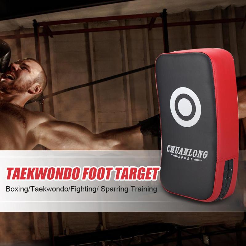 Taekwondo training device, foot target