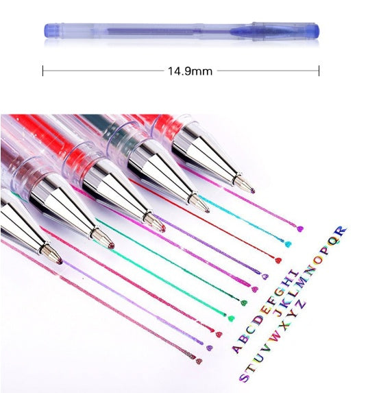 Color gel pen