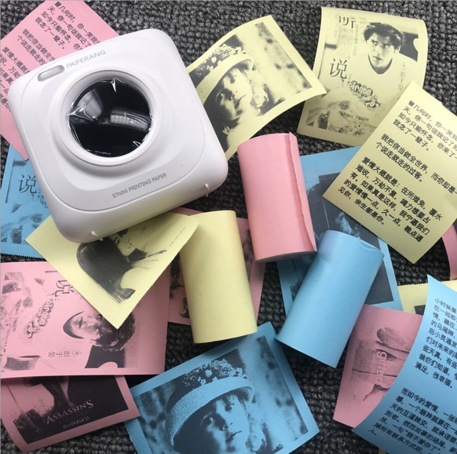 Thermal printer paper for portable printers