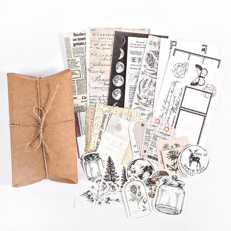 Material Set Spree Retro Zimmer Notizen