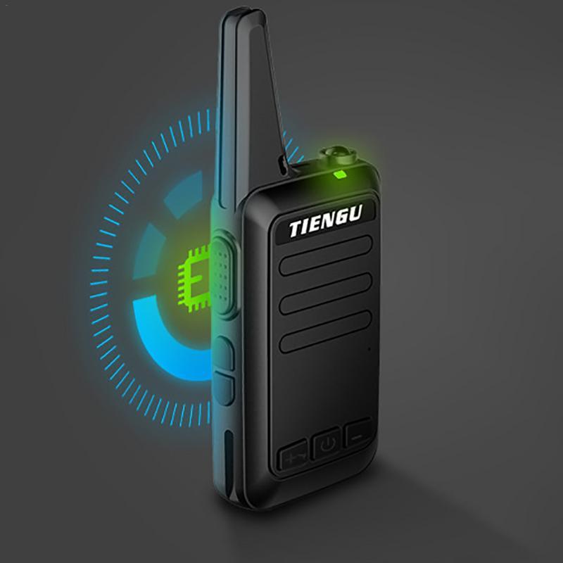 TIENGU Drahtlose Handfunksprechanlage Professionelles Funkgerät Walkie Talkie