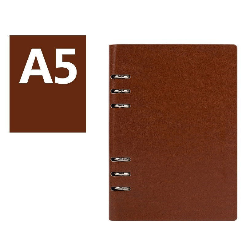 Simple business notebook loose-leaf book