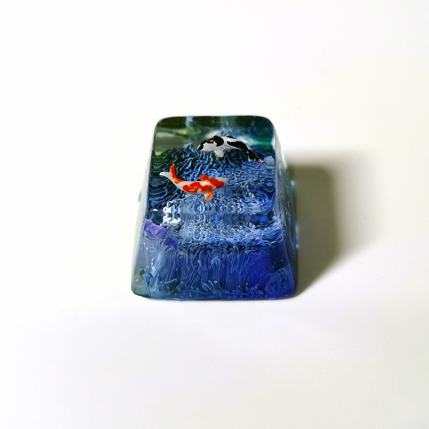 Koi resin mechanical keyboard keys