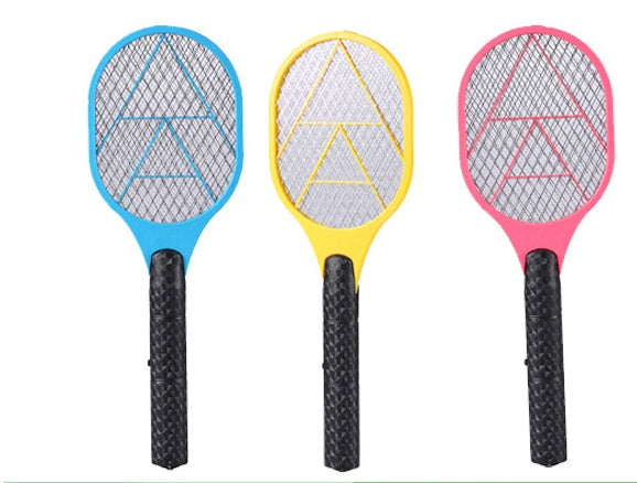 Electric mosquito swatter with battery operation