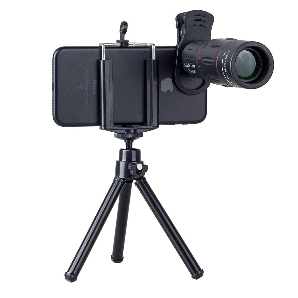 External 18 times mobile phone telephoto lens telescope intelligent focusing high-definition telephoto artifact 