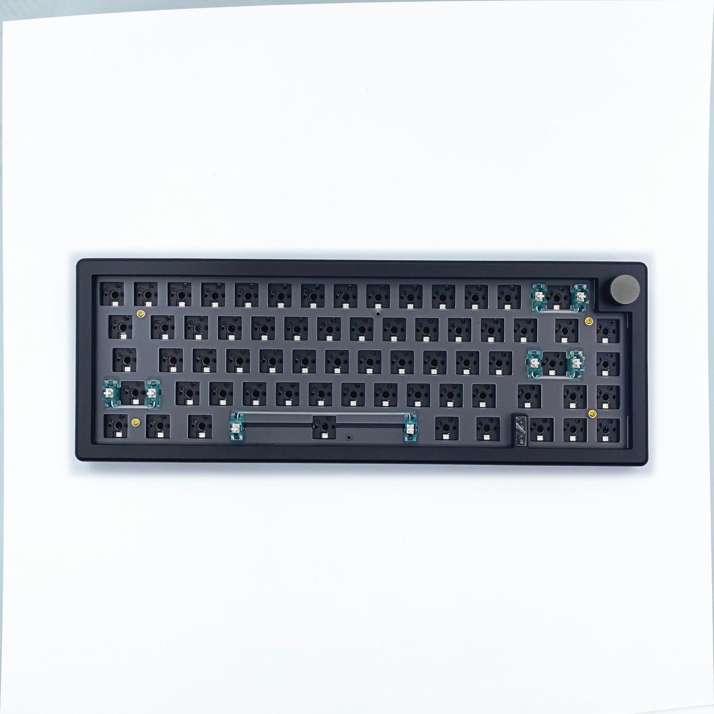 Three-model Customized DIY With Knob Support Hot Plug RGB Backlit Mechanical Keyboard Kit