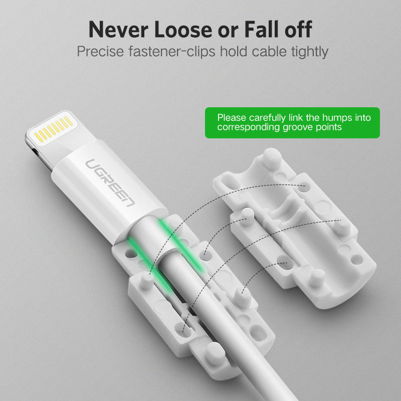 Kompatibel mit Apple, ugreen Kabel Protector Für iPhone Ladegerät Schutz Kabel USB Kabel Saver Beißen USB Kabel Chompers Für iPhone Kabel Protector