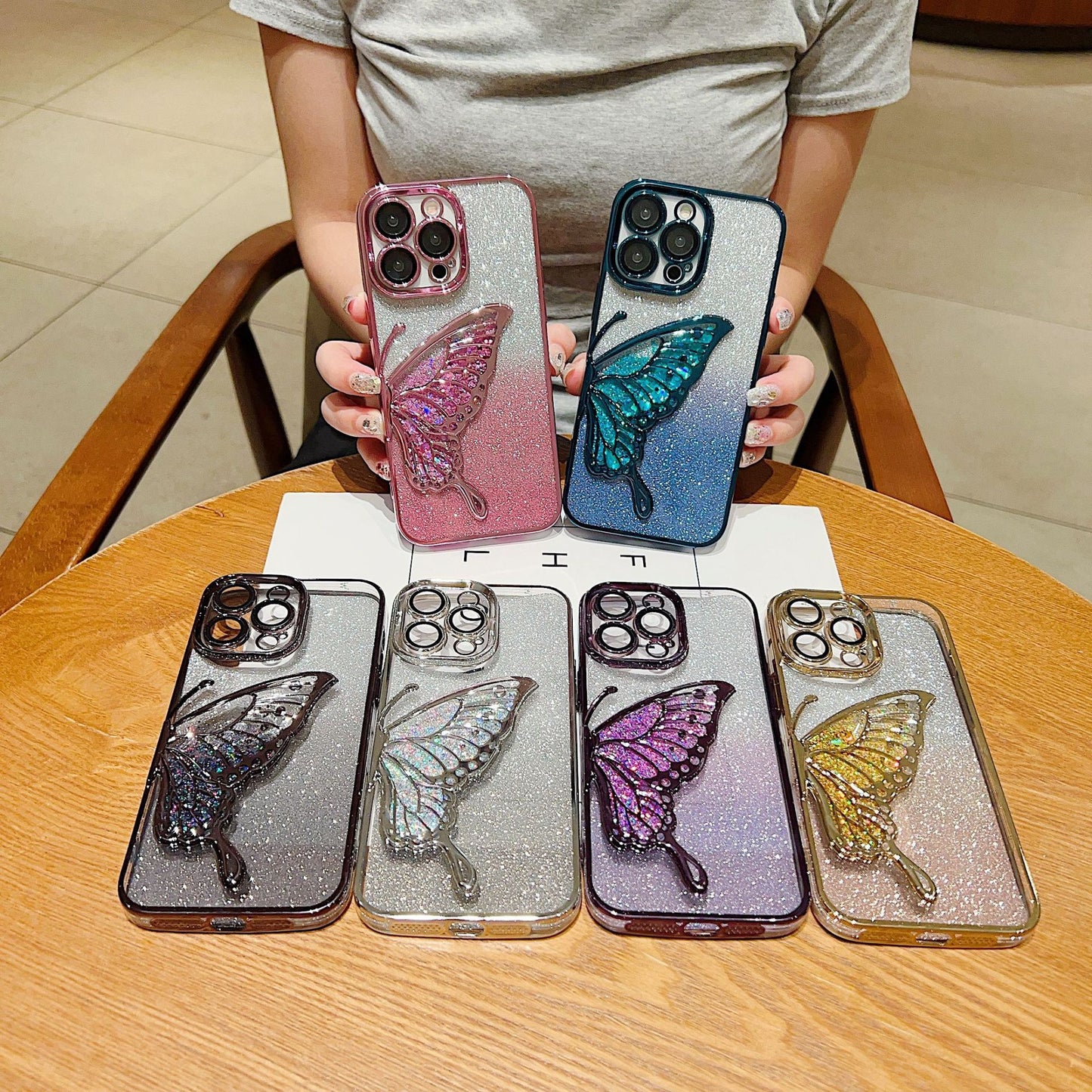 Glitter Meng Die Quicksand Phone Case