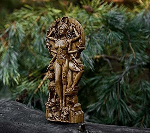 Greek Goddess Statue Pagan Altar Garden Sculpture