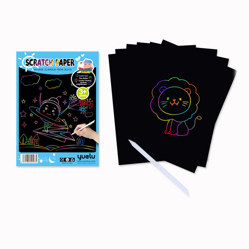 Children's handmade drawing paper