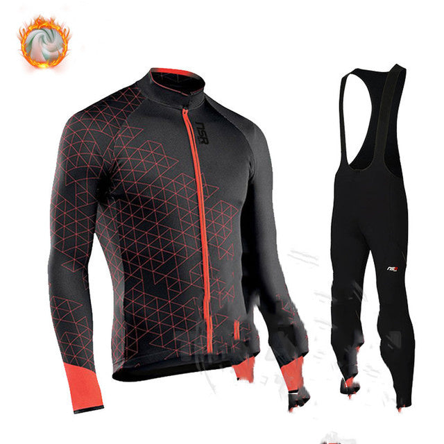 Jacke Fleece Radsport