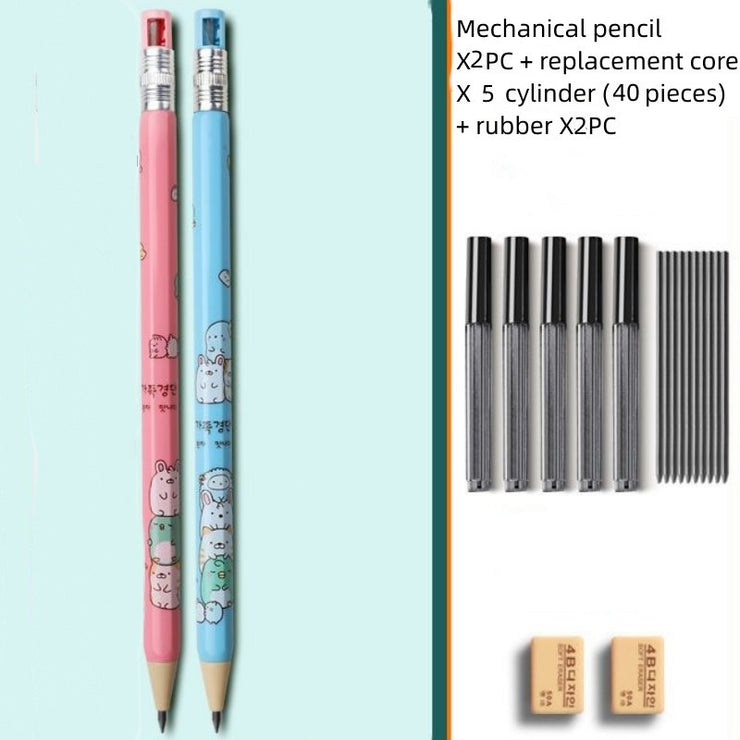 Druckbleistift 2.0 für Kinder mit dicker Mine, auswechselbar