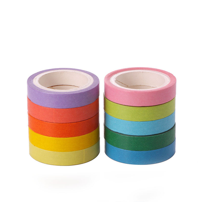 Einfarbiges Candy Tape Set