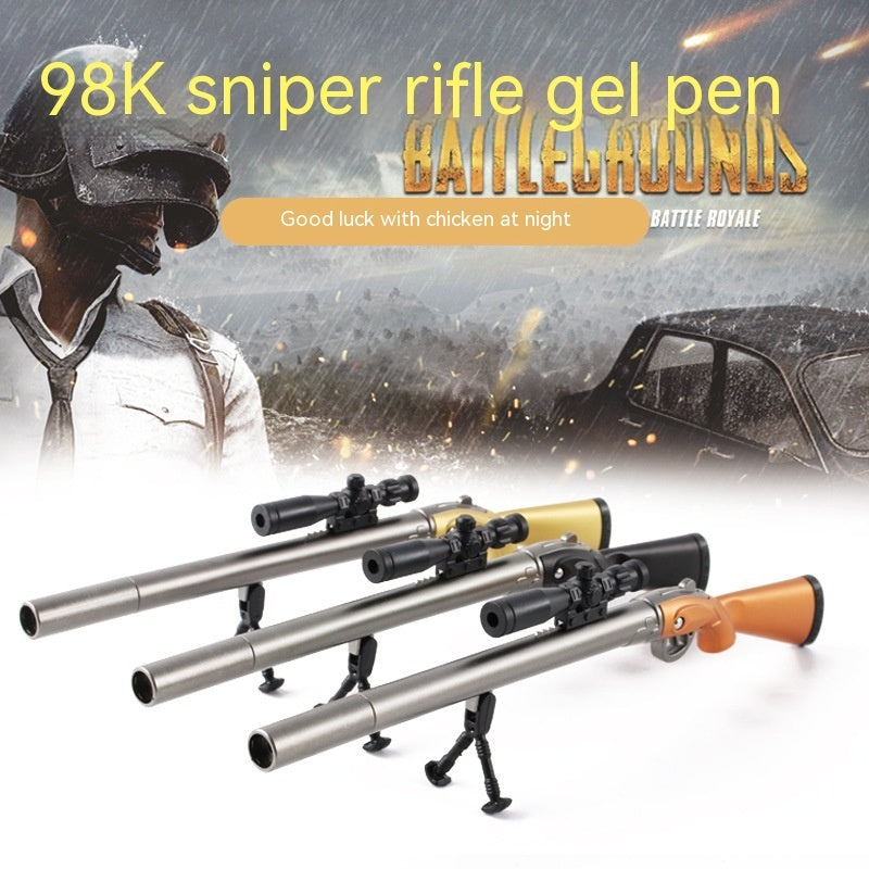 Eating Chicken 98K Sniper Rifle Creative Modeling Gel Pen