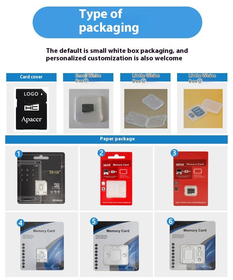 Memory Card TF Card Expansion Upgrade Recorder Monitoring Memory Card