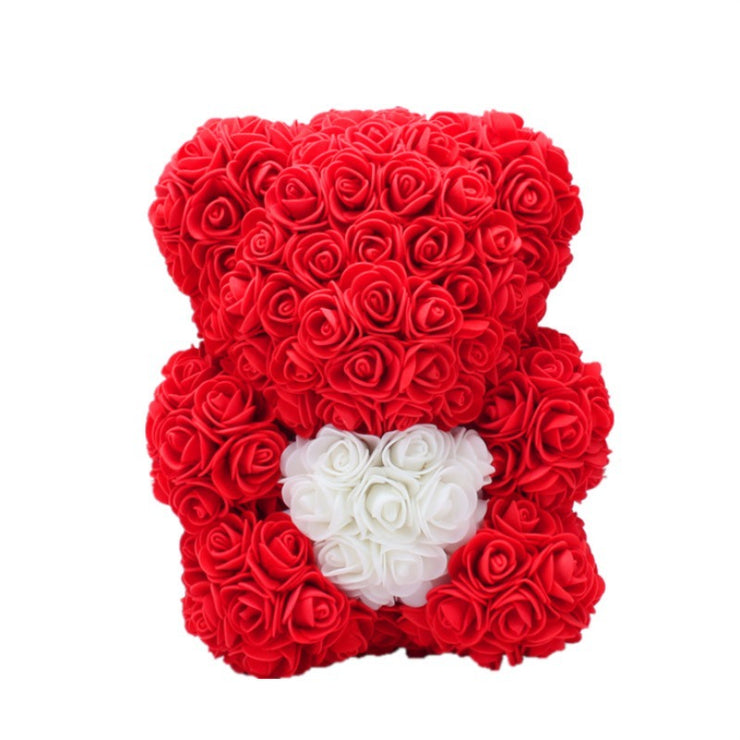 Rosenbär Ewige Blume Rose Teddybär PE Schaumbär 25cm Valentinstag