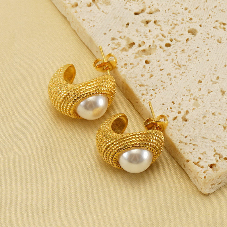 Women's Light Luxury French Simplicity Fashion Design Sense Earrings