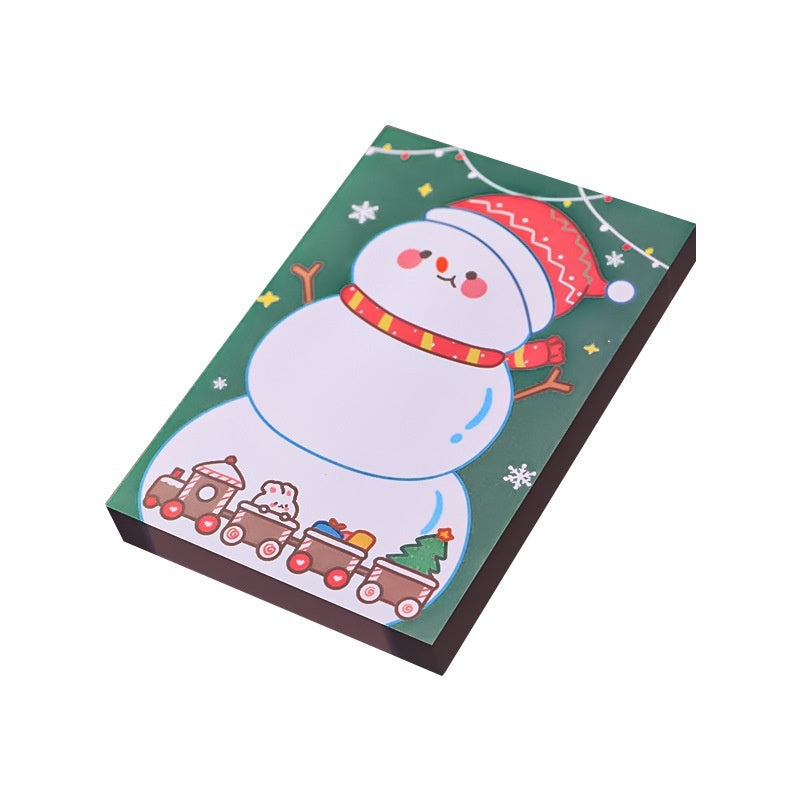 Cartoon Christmas Sticky Notes Student Stationery