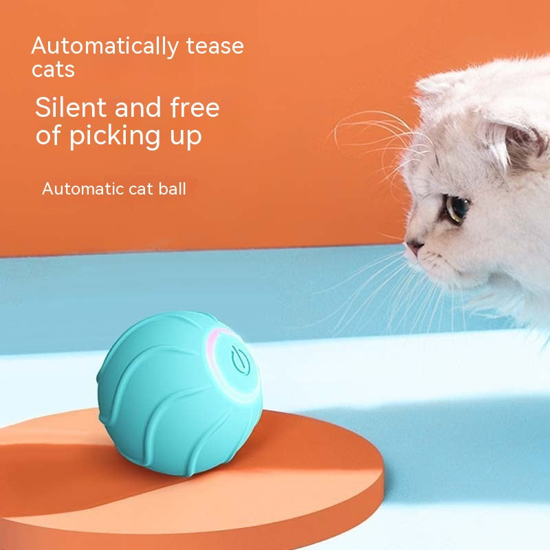 Smart Cat Toy Rolling Ball Interactive Pet Toy