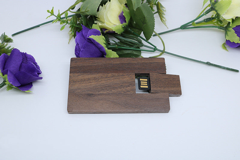 USB memory wood