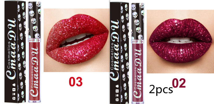 Metallischer Lipgloss