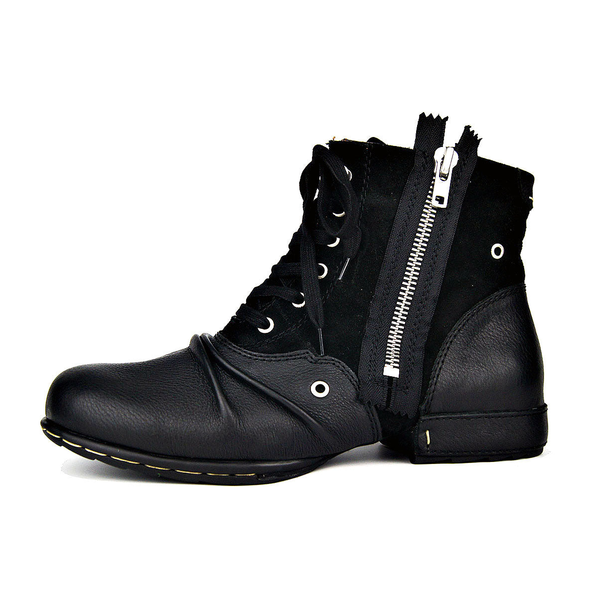 High Tops Men's Boots Leather Plus Size