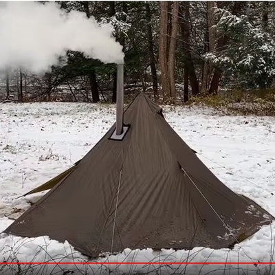 Pyramiden Outdoor-Campingzelt für 4 Personen