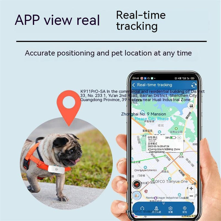 4G Haustier-Locator GPS BeiDou Hunde und Katzen Schafe Anti-verloren wasserdichtes Halsband Remote Positioning Tracker