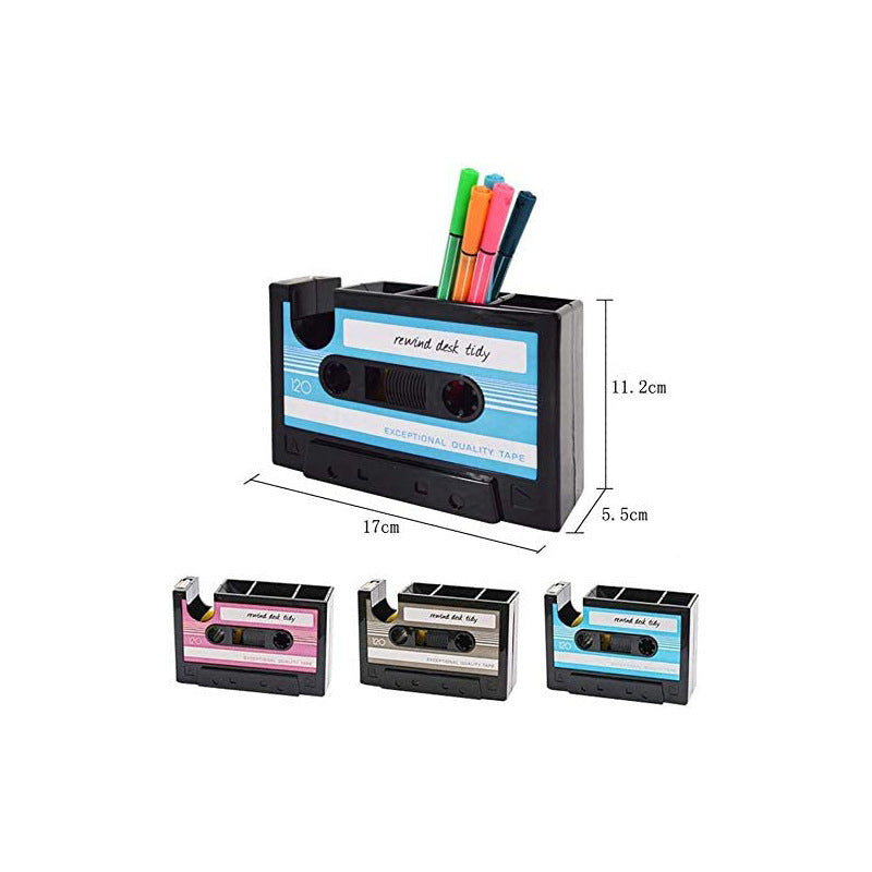 Multifunctional Pen Holder Creative Office Desktop Stationery Storage Box