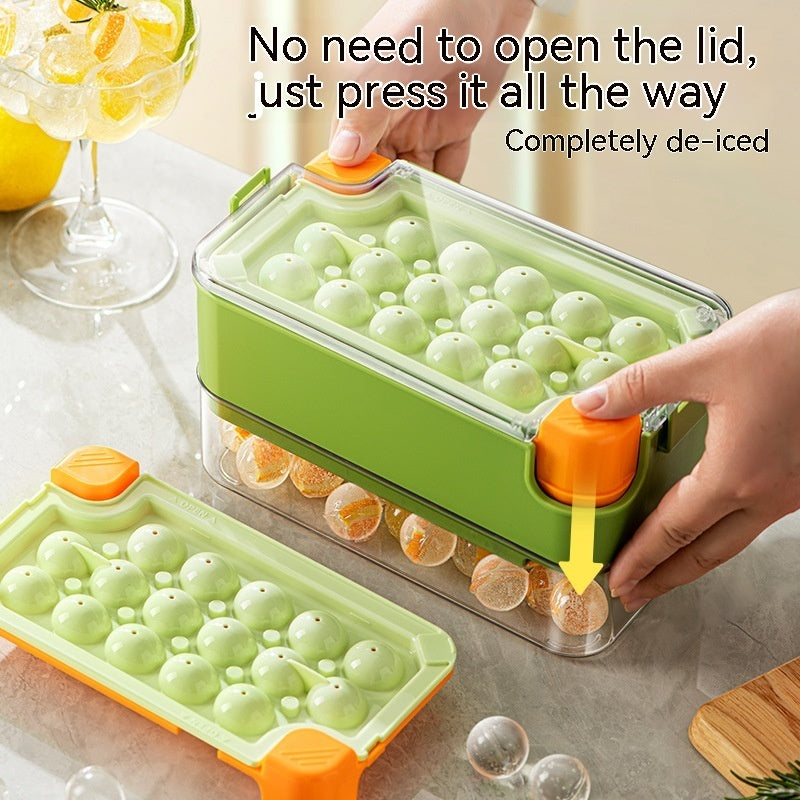 Ice cube mold household ice hockey storage sbox