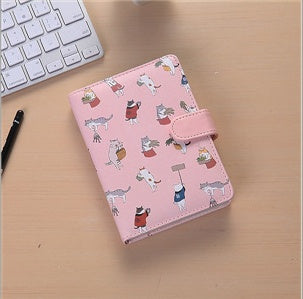 Creative Cartoon Notebook with Magnetic Buckle, Notebook