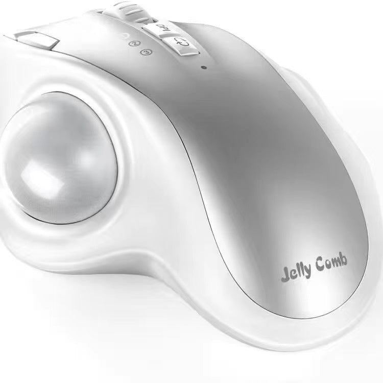 Rechargeable 2.4GHz Bluetooth Dual Mode Luminous Trackball