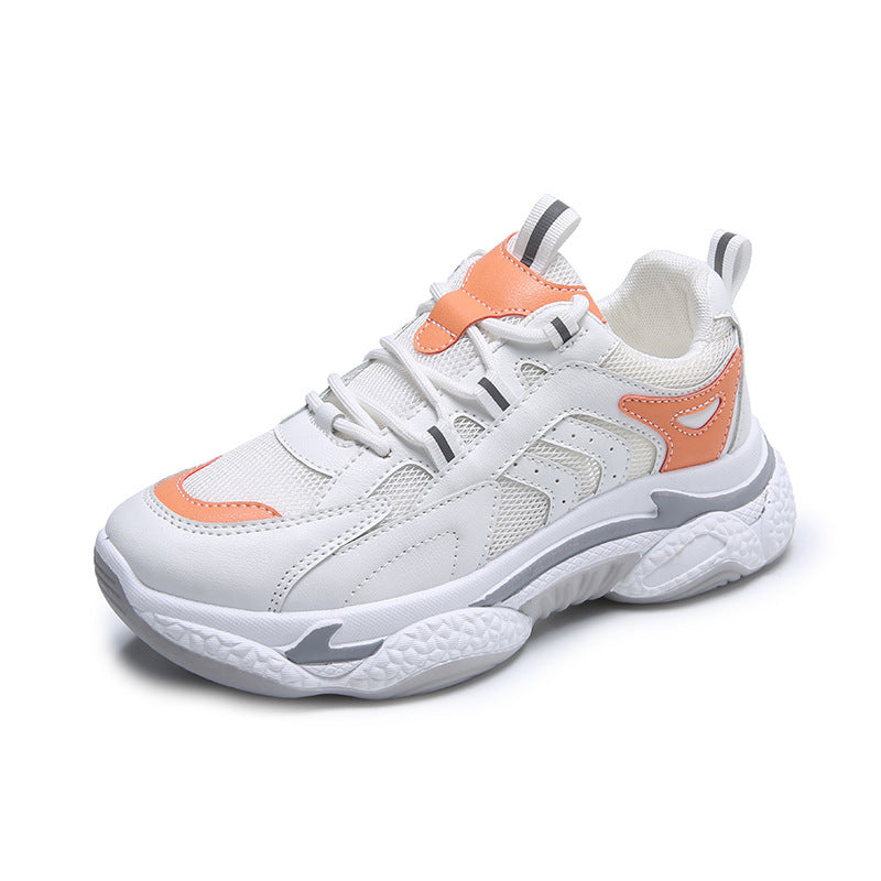 Atmungsaktiv Mesh Plattform Casual Frauen Sport Schuhe