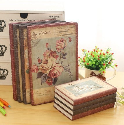 Creative Retro Notebook with Hard Cover