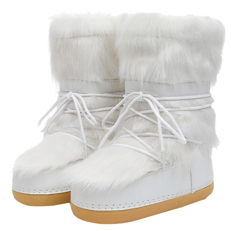 Winter Boots Furry Snow Boots