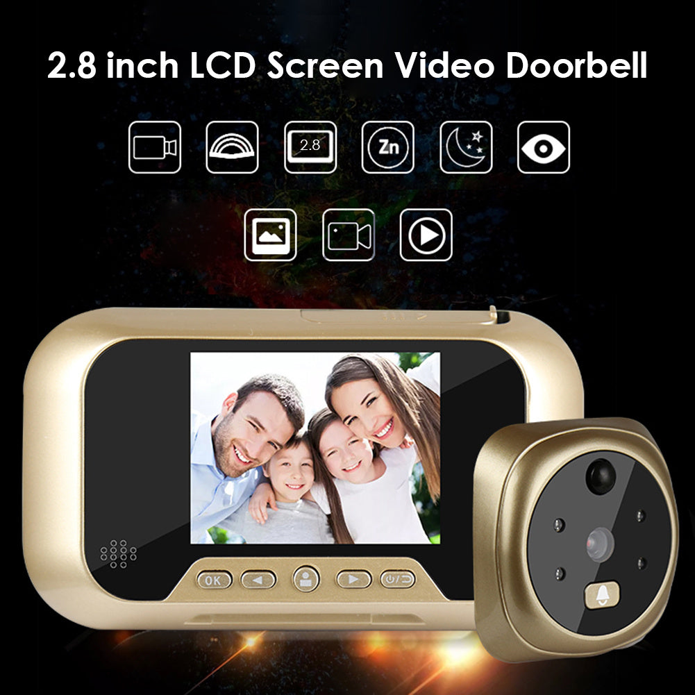 Video Intelligent Electronic Peephole Camera