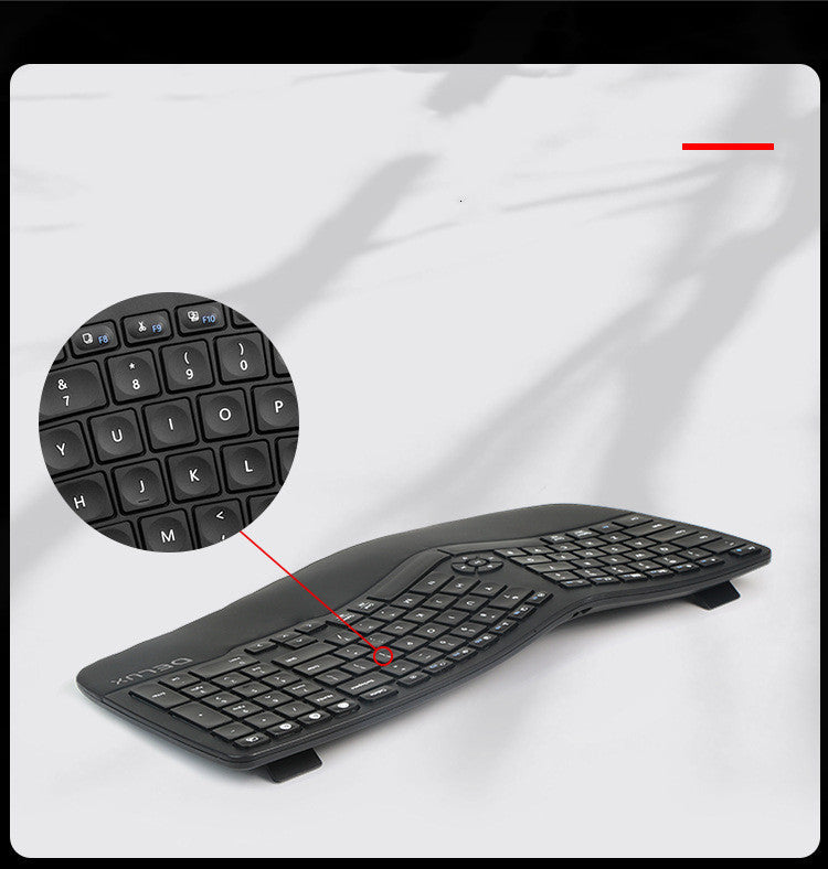 Colorful Gm902 Wireless Bluetooth Ergonomic Keyboard